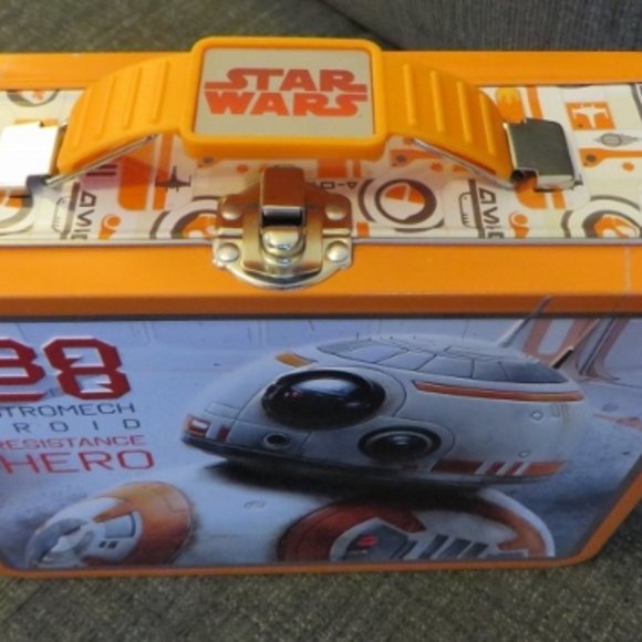 STAR WARS Lunch Box - BB8 Astromech Droid - Tin Box Co - Picture 3 of 10